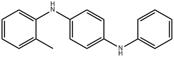 N-Phenyl-N'-(2-methylphenyl)-p-phenylenediamine Structure
