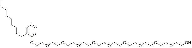 壬基酚聚醚-10, 27177-08-8, 结构式
