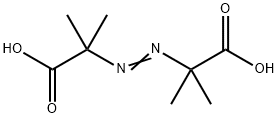 2,2'-Azobisisobutyric acid Structure