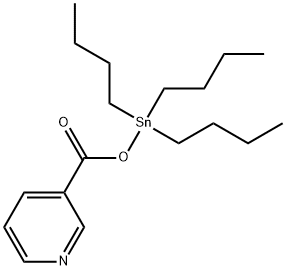 tributyl(nicotinoyloxy)stannane Structure