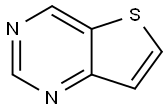 7-チエノ[3,2-D]ピリミジン 化学構造式