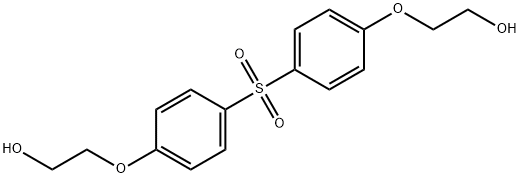 BIS[4-(2-HYDROXYETHOXY)PHENYL] SULFONE Structure