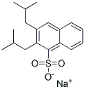 sodium diisobutylnaphthalenesulphonate Struktur
