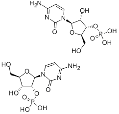 CYTIDINE-2',3'-MONOPHOSPHORIC ACID Structure