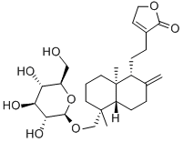 新穿心莲内酯, 27215-14-1, 结构式