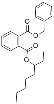 フタル酸ベンジル2-エチルヘキシル 化学構造式