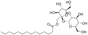 ミリスチン酸スクロース 化学構造式