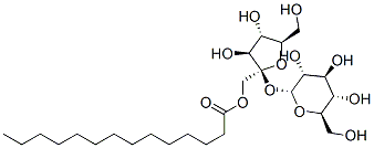 sucrose myristate Struktur