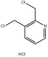 2,3-二氯甲基吡啶盐酸盐 结构式