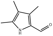 3,4,5-Trimethyl-1H-pyrrole-2-carboxaldehyde Structure
