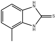2H-Benzimidazole-2-thione,1,3-dihydro-4-methyl-(9CI) Structure