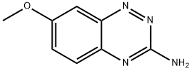 1,2,4-BENZOTRIAZIN-3-AMINE, 7-METHOXY- Structure