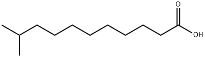 10-甲基十一烷酸,2724-56-3,结构式