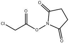 N-(氯乙酰氧基)琥珀酰亚胺, 27243-15-8, 结构式