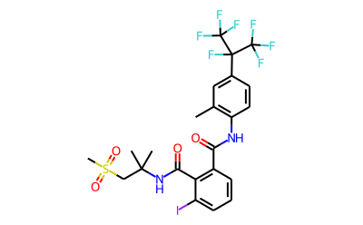 氟虫双酰胺, 272451-65-7, 结构式
