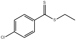 4-Chlorodithiobenzoic acid ethyl ester Struktur