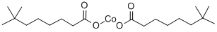 neodecanoic acid, cobalt salt Structure
