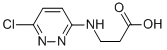 3-(6-CHLORO-PYRIDAZIN-3-YL-AMINO)-PROPIONIC ACID Struktur