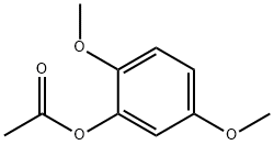 2,5-ジメトキシフェノールアセタート 化学構造式