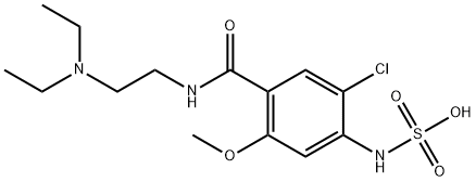 甲氧氯普胺杂质-N4-SULFONATE 结构式