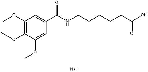 克冠酸钠,27276-25-1,结构式