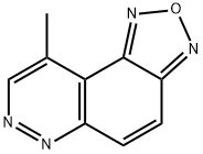 9-METHYL[1,2,5]OXADIAZOLO[3,4-F]CINNOLINE Structure