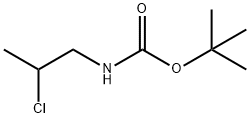 叔-丁基 N-(2-氯丙基)氨基甲酯, 272791-90-9, 结构式
