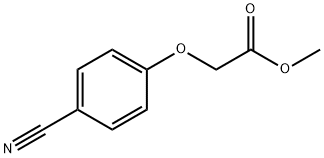 methyl (4-cyanophenoxy)acetate Structure