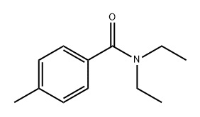 N,N-Diethyl-p-toluamide Struktur