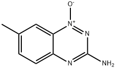 3-AMINO-7-METHYL-1,2,4-BENZOTRIAZINE-1-OXIDE Struktur