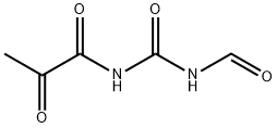 Propanamide, N-[(formylamino)carbonyl]-2-oxo-,27284-91-9,结构式