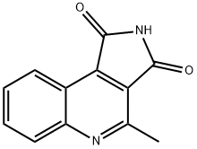 4-甲基-1H-吡咯并[3,4-C]喹啉-1,3(2H)-二酮 结构式