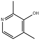 2,4-ジメチル-3-ヒドロキシピリジン 化学構造式