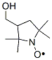 1-Pyrrolidinyloxy, 3-(hydroxymethyl)-2,2,5,5-tetramethyl- Struktur