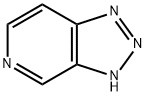 1H-[1,2,3]トリアゾロ[4,5-C]ピリジン 化学構造式