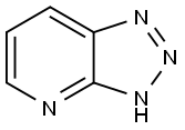 1H-1,2,3-トリアゾロ[4,5-b]ピリジン 化学構造式