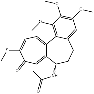 硫代秋水仙碱,2730-71-4,结构式
