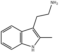 2-甲基吲哚-3-乙胺,2731-06-8,结构式