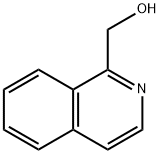 1-异喹啉基甲醇 结构式