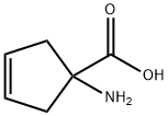1-AMINO-CYCLOPENT-3-ENECARBOXYLIC ACID Struktur