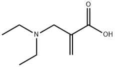 2-二乙胺基甲基丙烯酸, 27315-98-6, 结构式