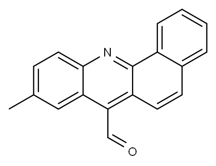 9-Methylbenz[c]acridine-7-carbaldehyde 结构式