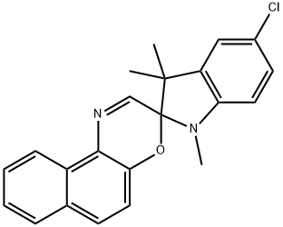 5-CHLORO-1,3-DIHYDRO-1,3,3-TRIMETHYLSPIRO[2 H-INDOLE-2,3'-[3 H]NAPHTH[2,1-B][1,4]OXAZINE]