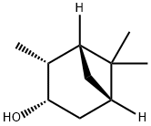 [1R-(1alpha,2beta,3beta,5alpha)]-2,6,6-trimethylbicyclo[3.1.1]heptan-3-ol  Struktur