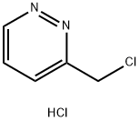 3-(クロロメチル)ピリダジン塩酸塩 化学構造式