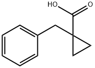 1-苄基环丙烷-1-羧酸 结构式