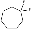 1,1-ジフルオロシクロヘプタン 化学構造式