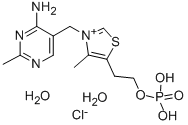 THIAMINE MONOPHOSPHATE CHLORIDE*DIHYDRAT E Structure