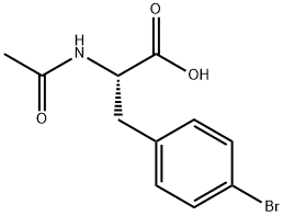 AC-P-ブロモ-DL-PHE-OH 化学構造式