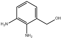 (2,3-ジアミノフェニル)メタノール 化学構造式